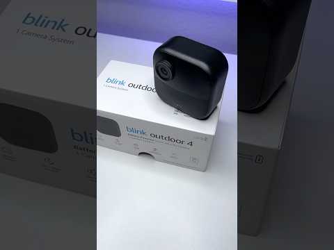Unboxing the Blink Outdoor 4 camera #blink #blinkoutdoor4 #outdoorcamera #blinkcamera #blinkdoorbell