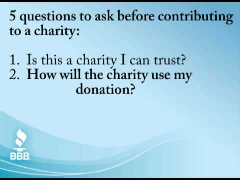 Charitable Giving Tips