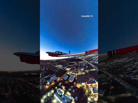 This isn’t a drone… it’s mounted to the airplane!