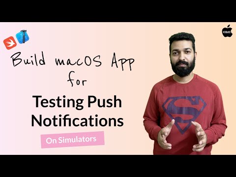 Test Push Notifications on Simulator | macOS App | Swift | Xcode