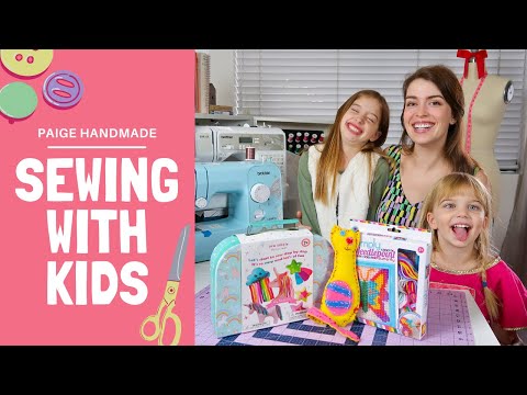 Tips For Teaching Children How To Sew (Ages 2-11+) | Paige Handmade