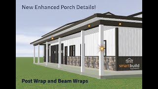 Post Wraps and Beam Wraps on Porches