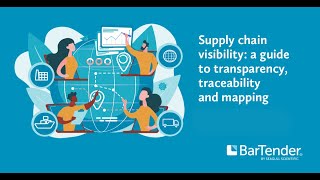 Supply chain visibility: a guide to transparency, traceability and mapping