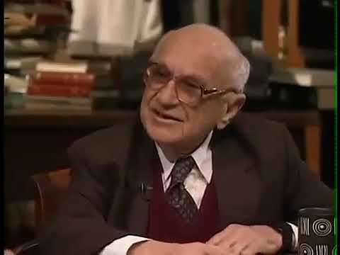 Milton Friedman Giving His Opinion on Social Security - 1999 - "It's pure fiction"
