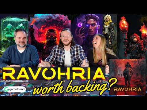 Ravohria Board Game – Prototype Review & First Impressions!
