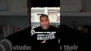 Getting A’s DOESN’T mean you know how to study!