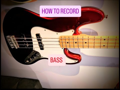 How to record bass guitar