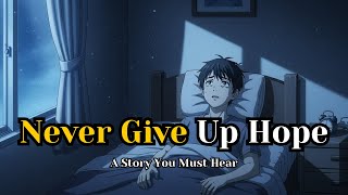 Never Give Up Hope | A Life-Changing Motivational Story You Must Hear