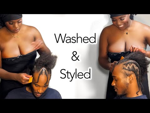 Doing my friends hair. 😍🎥🔥 + Lit No Copyright Playlist. Hair growth styles for men.