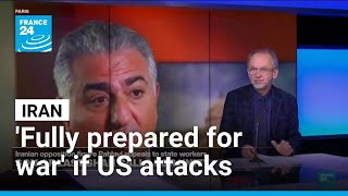 Iran warns 'fully prepared for war' if US intervenes as protests enter third week • FRANCE 24