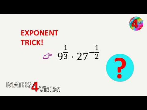 M4V◉ | How I Solve This Exponent Problem | Algebra Edition