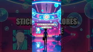 Stickman's Tech Giant Interaction Adventure