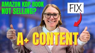 How to Create A+ Content Design Canva for Your Amazon KDP Book Listing