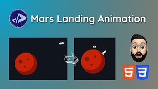 Fun with CSS | Customized Dev | Mars Landing using HTML & CSS