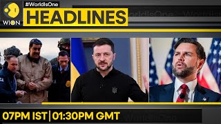 Maduro Arrives at New York Court | Reports: Attack on US Vice President's House | WION HEADLINES