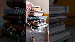 Why I use this many notebooks - about my journaling system 📚 #shorts