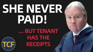 Landlord Tries to Evict Tenant, But She Shows Judge Middleton Receipts for EVERY SINGLE Payment