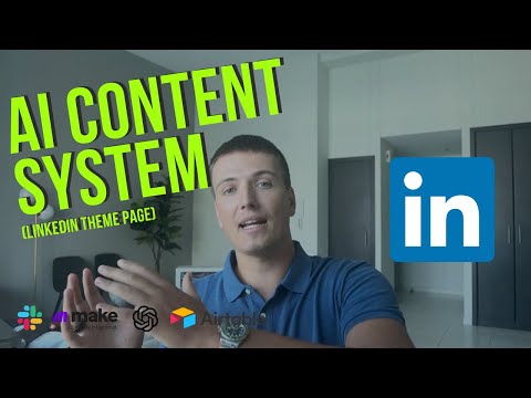 Build a 100% AI AUTOMATED LinkedIn Theme Page using Make.com, Apify, Scrape Instagram & ChatGPT