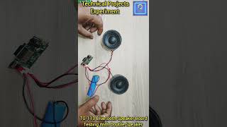 TG113 Bluetooth Speaker Board With Double Speaker / tg113 bluetooth / Full Video In Description