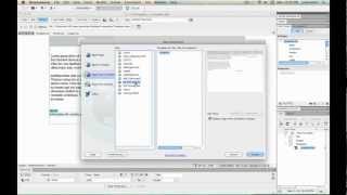 Creating a HTML5 website with template using Dreamweaver CS5 Tutorial - 6
