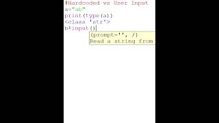 🤔 Why Use input() Instead of Just Assigning a Value in Python? #Shorts #Python