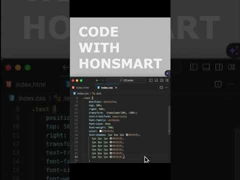 3D TEXT EFFECT IN CSS AND CSS.        #shorts #viral #viralshorts #css #html #youtubeshorts #youtube