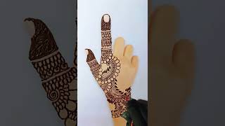 Reverse Must-Try Mehndi Patterns for Any Occasion #mysticarts #mehndidesign #hennaart #viralshort