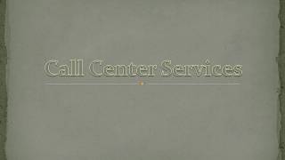 Call Center Outsourcing Services | SSR TECHVISION - Contact Us Now