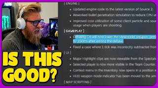 fl0m Reacts to Potentially HUGE New CS2 Update