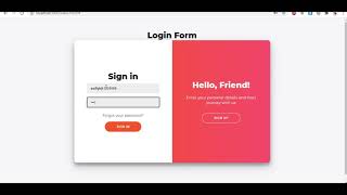 Responsive Login form & Registration Form Using HTML And CSS with source code