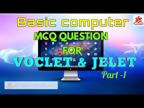 Basic computer science mcq question for voclet and jelet or all exams