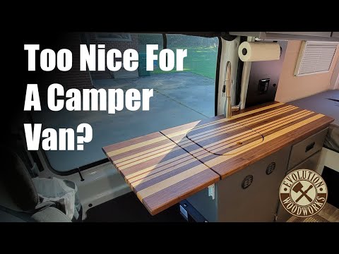 Butcher Block Countertops In A Van? | Evolution Woodworks