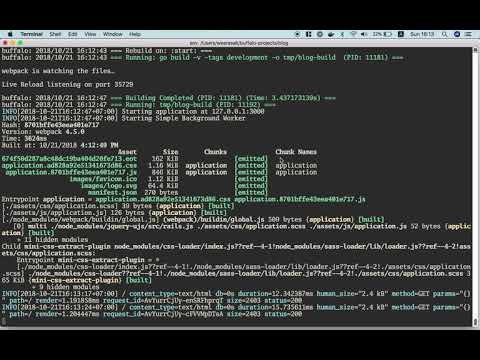 Buffalo web framework 2