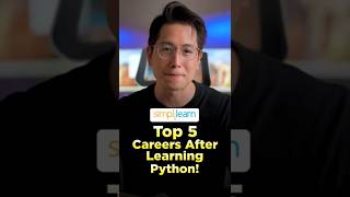 🔥Top 5 Career Paths After Learning Python #shorts #simplilearn