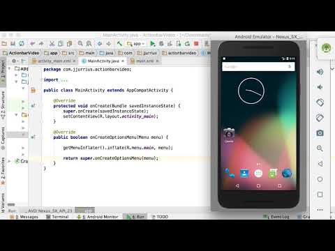 58   The Android ActionBar   Learn Android Application Development