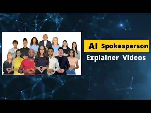 Create ai spokesperson video for your brand