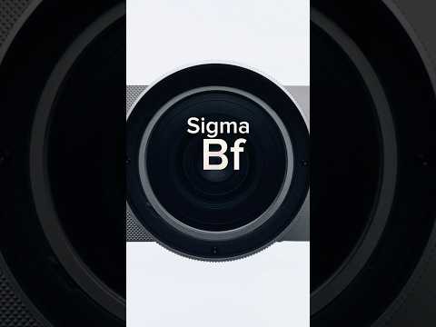 What if APPLE made a professional camera?!  Meet the sigma BF #camera #tech #sigmabf