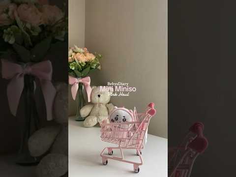 Tiktok-BebysDiary #miniso #sanriogirl #sanrio #kawaii #kawaiihaul #unboxing #chiikawa #aesthetic