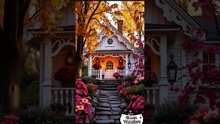 Beautiful White Cozy Cottage Garden | Serene Cottagecore Dreams #shorts #cozycottage #viralvideo