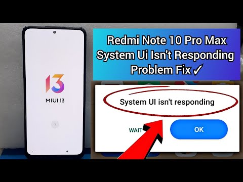 Redmi Note 10 Pro / Pro Max System Ui Isn't Responding Fix✅1000% @androidsolutions4792 @xiaomi