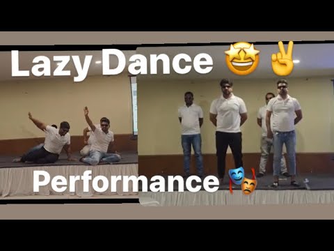 Lazy Dance Performance || Comedy || Dance || Performance in Office Event