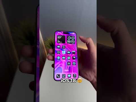 WWDC 24 new iOS 18 update first look. #apple #appleevent