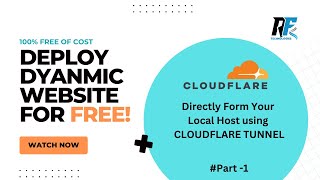 Free & Easy Deployment of Dynamic Web Projects with Cloudflare Tunnel | Hindi Explanation