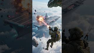 Laser Attack By Brave soldeir 😲 #militarysimulation #military #aivideo #aiwarfare #edit