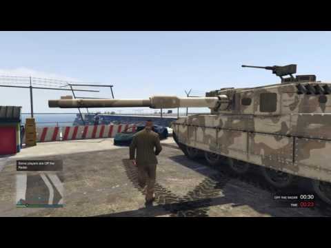 Stealth Tank Theft! w/Austin (GTA Online)