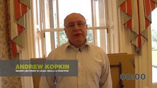 Module In A Minute  Foundational Legal Skills | Oxford Brookes University