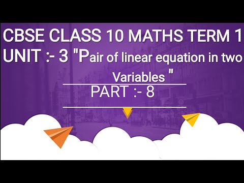 class 10 maths unit 3 part 8