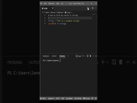 How to find any world in python string