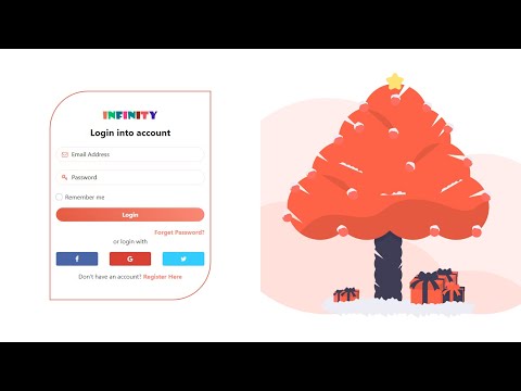 Responsive Login Form using HTML, CSS and Bootstrap