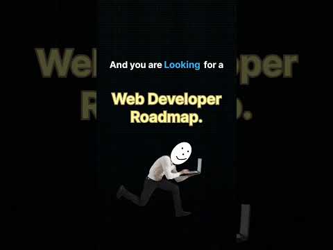 Web Development Roadmap...#coding #programming #programmer  #developer #html  #webdevelopment #tech